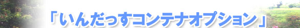 いんだっす　コンテナオプション